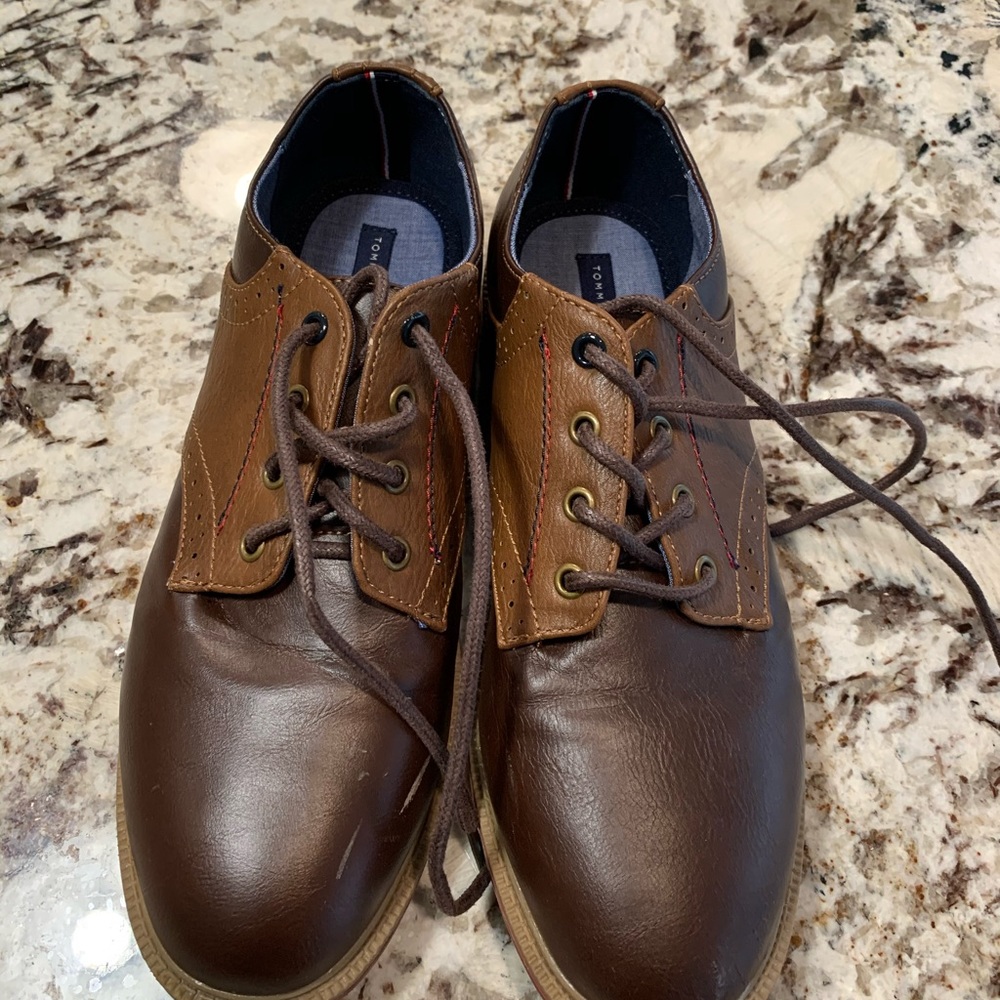 Tommy Hilfiger michael saddle dark brow shoes